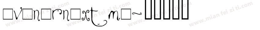 avenirnext me字体转换